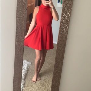 Lulu red dress